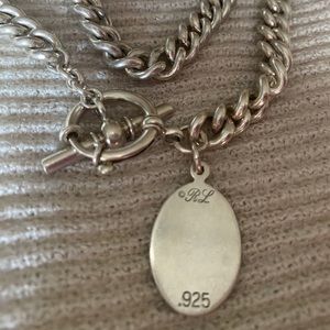 Ralph Lauren sterling silver chain necklace